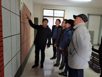 河南省建設(shè)科技協(xié)會理事長張利萍、秘書長段敬民等一行蒞臨調(diào)研